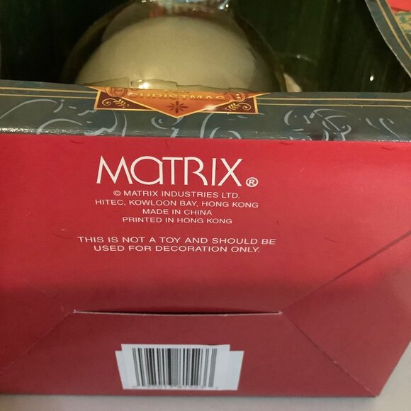 Vtg 1998 Collectible Matrix Snowman Christmas Ornament With Wreath & Top Hat 6” - Picture 4 of 7